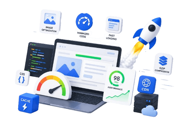 Website Speed Optimization and Core Web Vitals Services — SiteGrowza