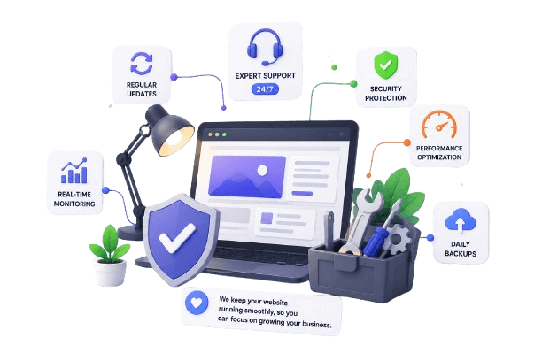 Website Support & Maintenance Services — SiteGrowza