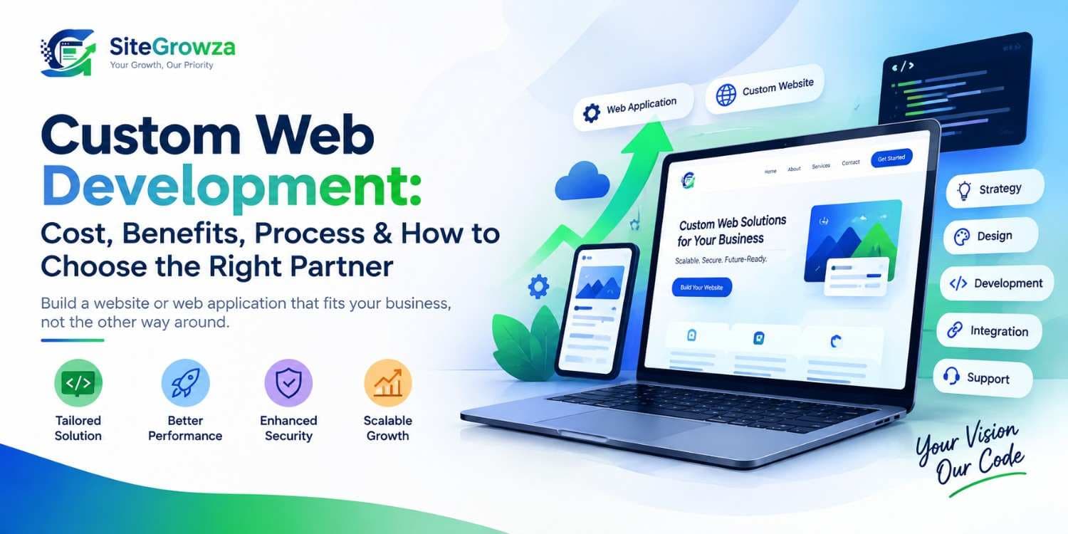 Custom Web Development: How to Build a Website That Fits Your Business